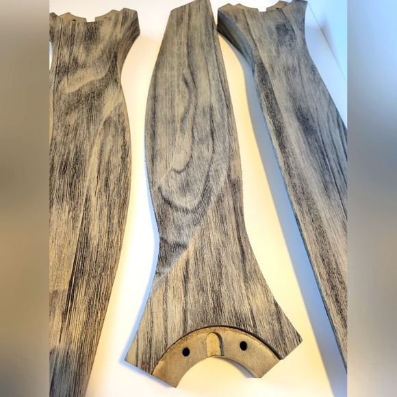 Fanimation B6720-48WE Spitfire Carved Weathered Wood Fan Blades (Set of 3) 48" - Picture 4 of 9